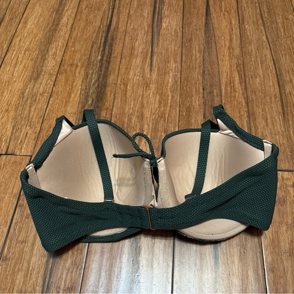 Shade & Shore Bikini Top Green 38D - Picture 3 of 6